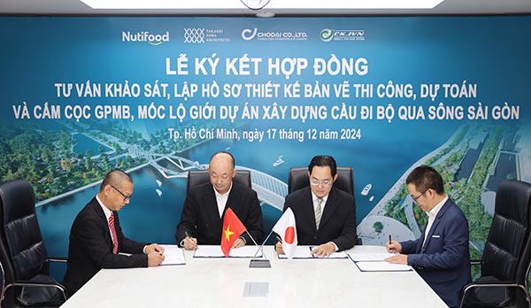Đại diện Nutifood và liên danh CKJVN - Chodai - Niwa ký kết hợp tácp tac