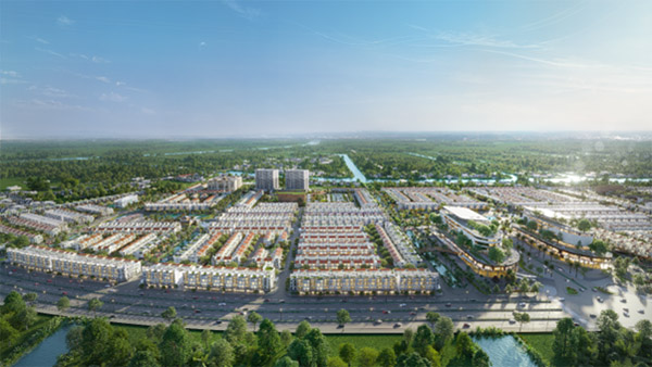 River Park thừa hưởng vị trí chiến lược của LA Home, tọa lạc ngay mặt tiền Đại lộ Lương Hòa -Bình Chánh lộ giới 60m giúp kết nối trực tiếp đến TP.HCM chỉ từ 5 phút