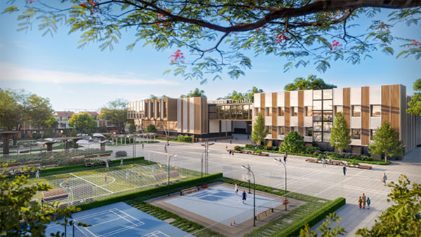 Hệ thống trường học liên cấp chuẩn quốc tế tại nội khu của River Park