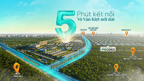 Tuyến phố thừa hưởng trọn vẹn giá trị từ khu đô thị sinh thái LA Home, đặc biệt vị trí cửa ngõ kế nối TPHCM chỉ từ 5 phút