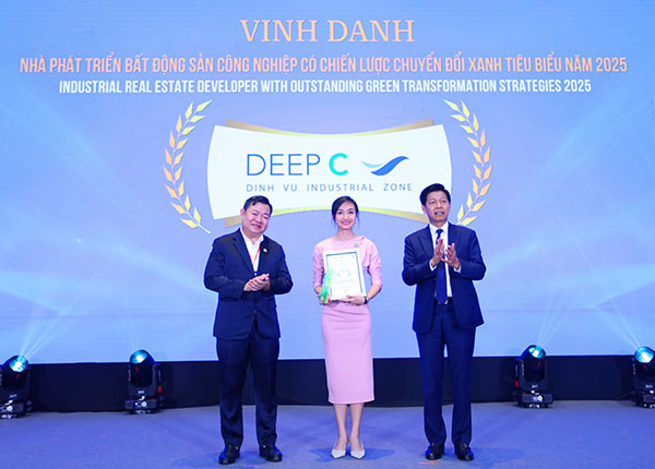Công ty Cổ phần Khu công nghiệp Đình Vũ là thành viên thuộc Tổ hợp Khu công nghiệp DEEP C. DEEP C thể hiện cam kết phát triển bền vững khi đã phát hành Báo cáo ESG trong ba năm liên tiếp từ 2022 đến 2024 và hoàn thành báo cáo kiểm kê khí nhà kính năm 2024. Khu công nghiệp Đình Vũ là một trong những khu công nghiệp đầu tiên của cả nước được lựa chọn tham gia Chương trình Khu công nghiệp sinh thái toàn cầu do UNIDO phối hợp cùng Bộ tài chính triển khai.