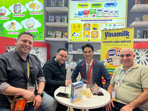 Vinamilk tại Hội chợ Gulfood 2025 - Ảnh: Vi Nam