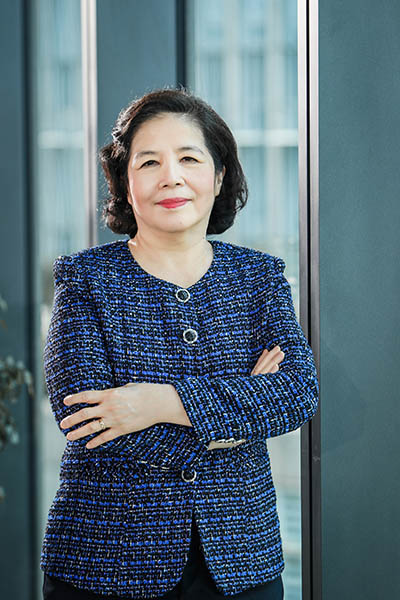 B&agrave; Mai Kiều Li&ecirc;n &ndash; Th&agrave;nh vi&ecirc;n Hội đồng quản trị ki&ecirc;m Tổng gi&aacute;m đốc Vinamilk (Ảnh: Minh Anh).