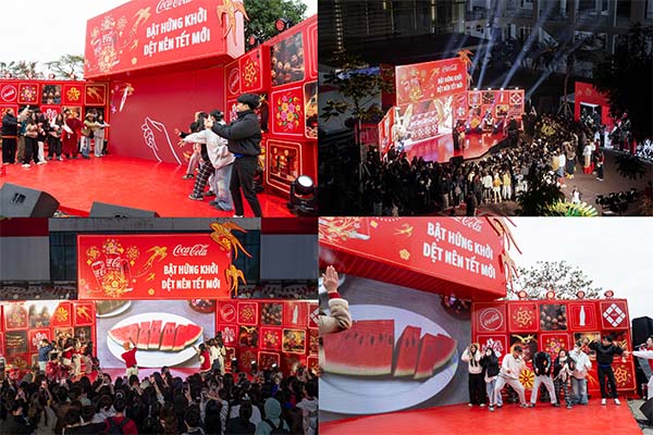 Coca-Cola Tết Fest đã chính thức khởi động với loạt hoạt động trải nghiệm thú vị