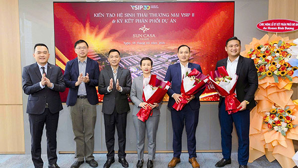 VSIP c&ugrave;ng đại diện đại l&yacute; ph&acirc;n phối An Homes, Nh&agrave; Vạn Phước (Vạn Phước House), SmartLand