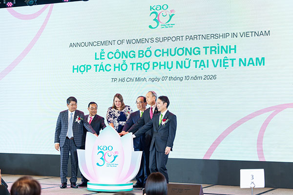 Kao Việt Nam công bố Chương trình “Tăng cường chăm sóc y tế: Nâng cao sức khỏe cho lao động nữ tại các khu công nghiệp”