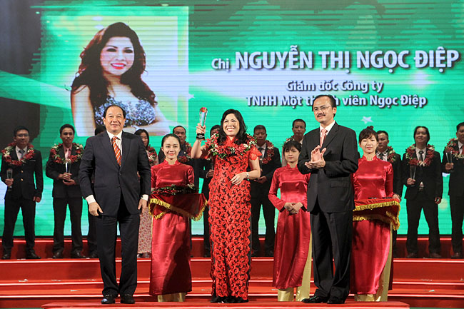 Giải thưởng nhằm khuyến khích, động viên các doanh nhân trẻ Việt Nam có thành tích xuất sắc trong khởi nghiệp