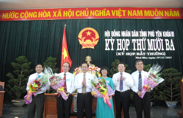 HĐND tỉnh Phú Yên đã bầu bổ sung những vị trí quan trọng trong bộ máy UBND tỉnh Phú Yên