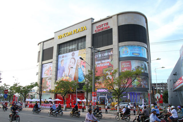 Vincom Plaza Long Xuyên nằm ở vị trí trung tâm thành phố