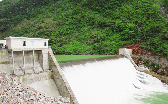 Nhà máy thủy điện Nho Quế 2 được đầu tư xây dựng tại huyện Mèo Vạc, tỉnh Hà Giang