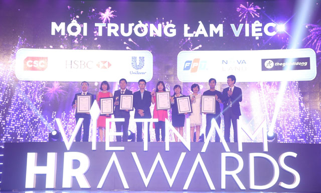 Các thương hiệu tiêu biểu được vinh danh tại Vietnam HR Awards 2016