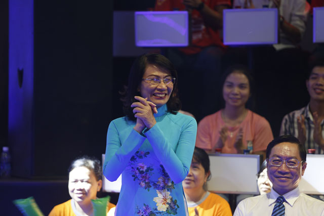 Bà Nguyễn Thị Thu, Phó Chủ tịch UBND TP.HCM
