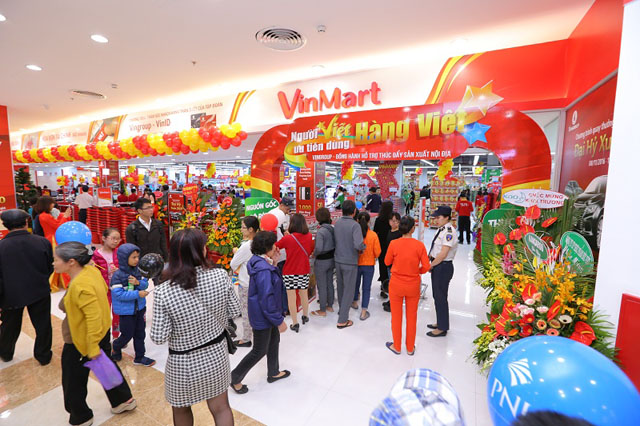 Đại siêu thị VinMart thuộc Vincom Plaza Bắc Từ Liêm