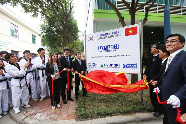 Lễ khánh thành Trung Tâm đào tạo Hyundai – KOICA Dream Center tại Việt Nam