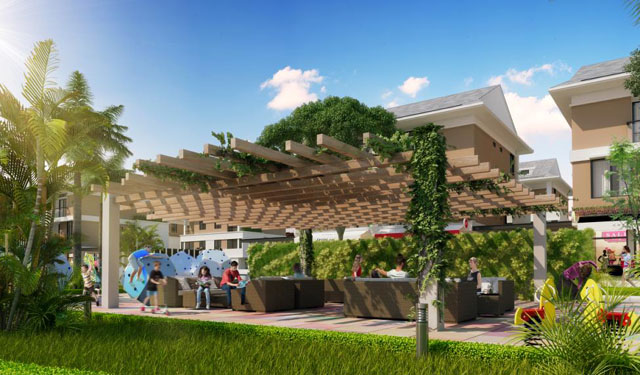 An Phú Shop-villa có thiết kế sân vườn, tiểu cảnh, bãi đỗ xe với diện tích vô cùng “lý tưởng” lên tới gần 120 m2