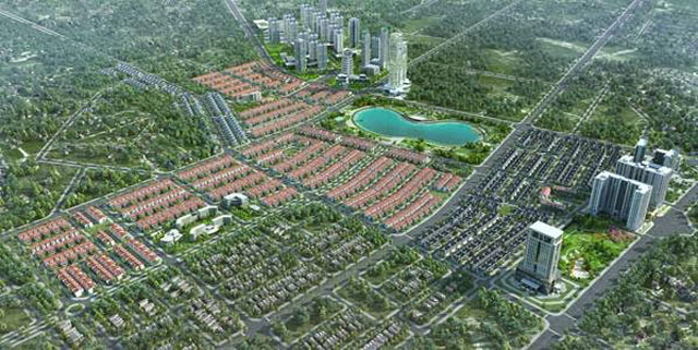 Khu đô thị Dương Nội - địa điểm tổ chức Giải chạy Olympic vì sức khỏe toàn dân
