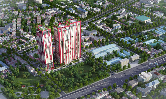 Dự án hiếm hoi tại Hà Nội có mật độ căn hộ trong mơ
