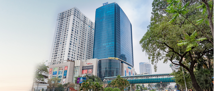 Tòa nhà văn phòng hạng A - TNR Tower 54A Nguyễn Chí Thanh – một trong những văn phòng của TNR quản lý
