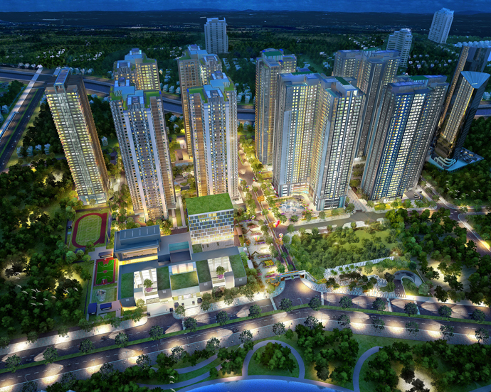 TNR Goldmark City – đại Dự án phía Tây Hà Nội cũng là  một trong những Dự án có quy hoạch và thiết kế cảnh quan đẹp nhất 