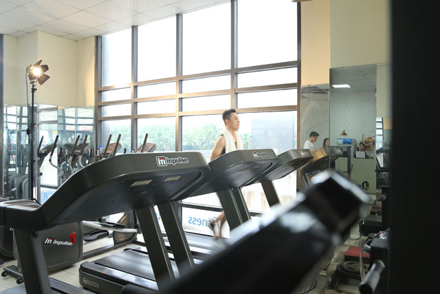 Hệ thống phòng Gym dành riêng cho cư dân tòa nhà