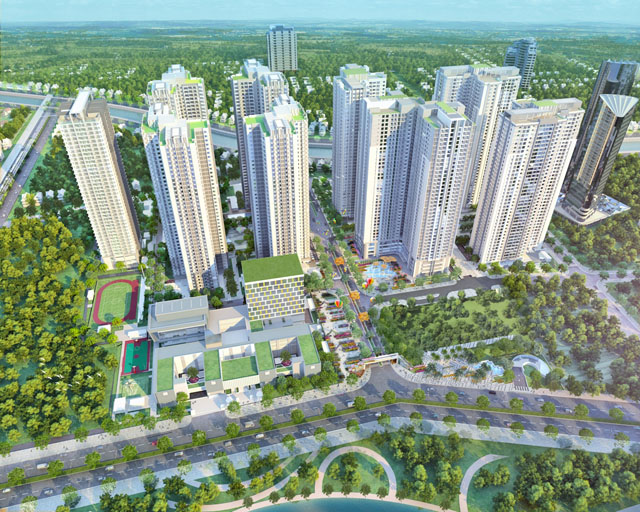 TNR Goldmark City là Dự án được nhận kỷ lục Guisness về “Dự án có nhiều quảng trường nhất Việt Nam”