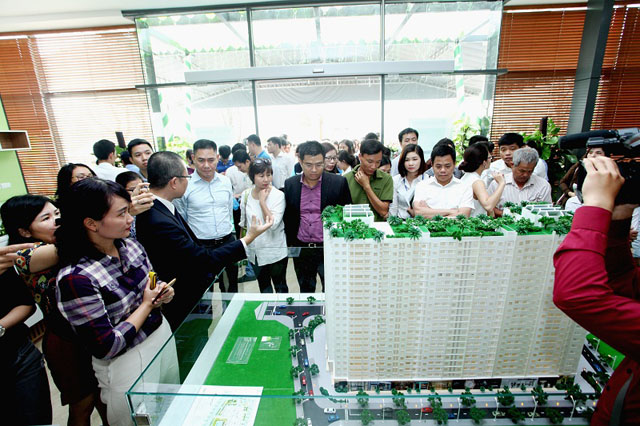 Căn hộ EcoHome Phúc Lợi thu hút rất nhiều khách hàng ở thị trường Long Biên