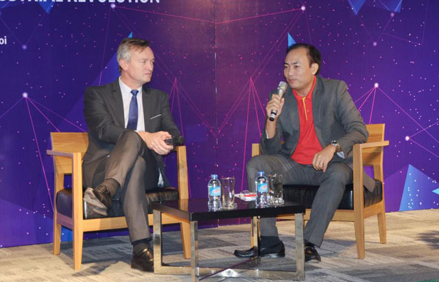 Phó Tổng Giám đốc Vietjet Tô Việt Thắng chia sẻ một số định hướng công nghệ của hãng hàng không thế hệ mới