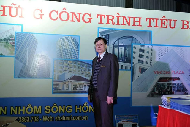 Ông Nguyễn Minh Kế, Chủ tịch HĐQT kiêm Tổng giám đốc Công ty cổ phần Nhôm Sông Hồng (Shalumi) 