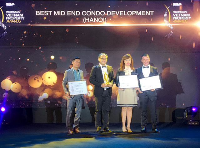 TNR Goldmark City giành giải thưởng Dự án khu căn hộ phân khúc tầm trung tốt nhất