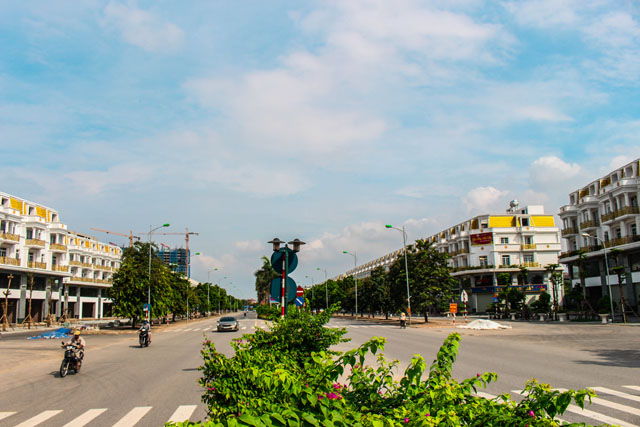 Nhà mặt phố Geleximco Lê Trọng Tấn là điểm nhấn bất động sản phía Tây Hà Nội hiện nay