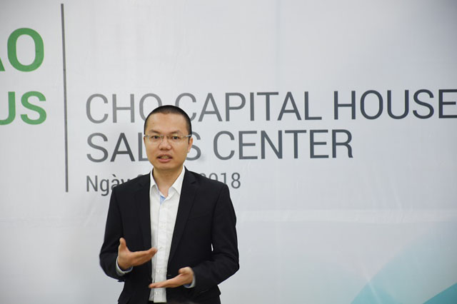 Ông Trịnh Tùng Bách, Giám đốc Ban R&D của Capital House