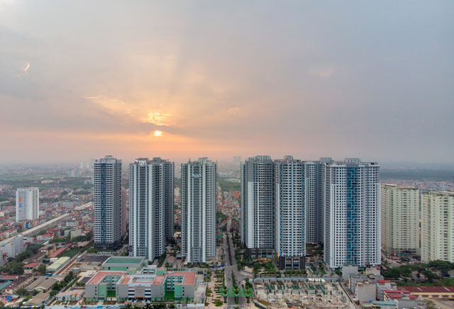 Toàn cảnh tổ hợp căn hộ cao cấp TNR Goldmark City – Dự án được hưởng lợi nhiều nhất khi tuyến đường Nguyễn Cơ Thạch kéo dài hoàn thành