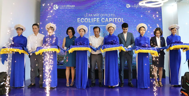 Lễ ra mắt căn hộ officetel EcoLife Capitol thu hút đông đảo khách hàng tham dự