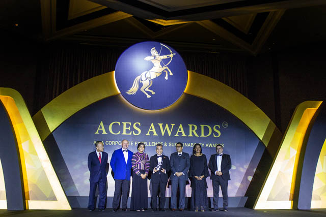 Ông Đinh Bá Thành nhận giải thưởng Eminent Leaders in Asia tại ACES Awards 2018 tổ chức tại Singapore