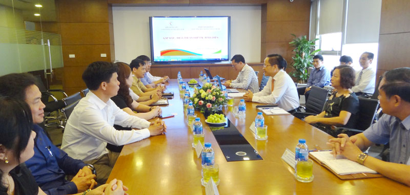 Buổi làm việc giữa lãnh đạo cấp cao Tập đoàn GFS và đoàn đại diện chính quyền địa phương huyện Lang Chánh, tỉnh Thanh Hóa 