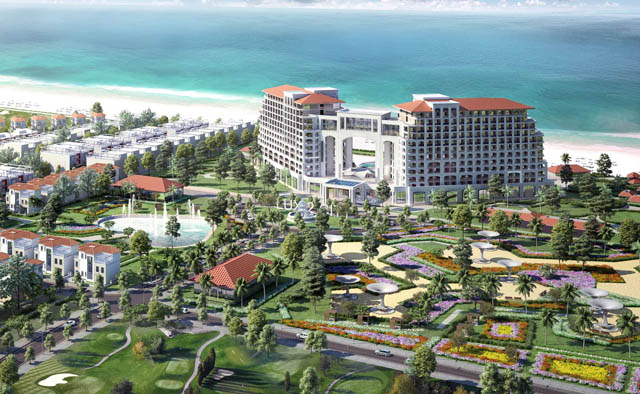 Trải dọc 5km đường bờ biển đẹp của Quảng Bình, FLC Quảng Bình được xây dựng trên diện tích 2.000 ha, tổng vốn đầu tư lên tới 20.000 tỷ đồng. Khu quần thể nghỉ dưỡng phức hợp bao gồm hơn 1.000 phòng khách sạn, biệt thự, nhà phố thương mại, mini hotel, tổ hợp sân golf tiêu chuẩn quốc tế này hiện là Dự án hạ tầng du lịch lớn nhất tỉnh Quảng Bình