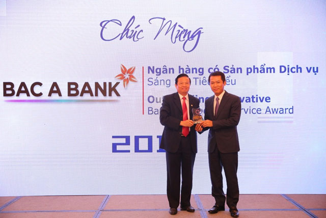 BAC A BANK được vinh danh trong hai hạng mục quan trọng của “Giải thưởng ngân hàng tiêu biểu Việt Nam 2018 - Vietnam Outstanding Banking Awards 2018”