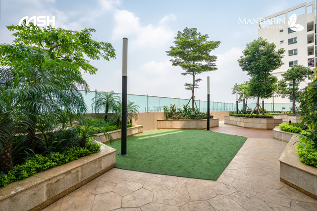Cư dân tại Mandarin Garden 2 sẽ được sống trong không gian xanh mát và trong lành, thay vì chỉ tồn tại các tòa nhà cao thiếu sinh khí