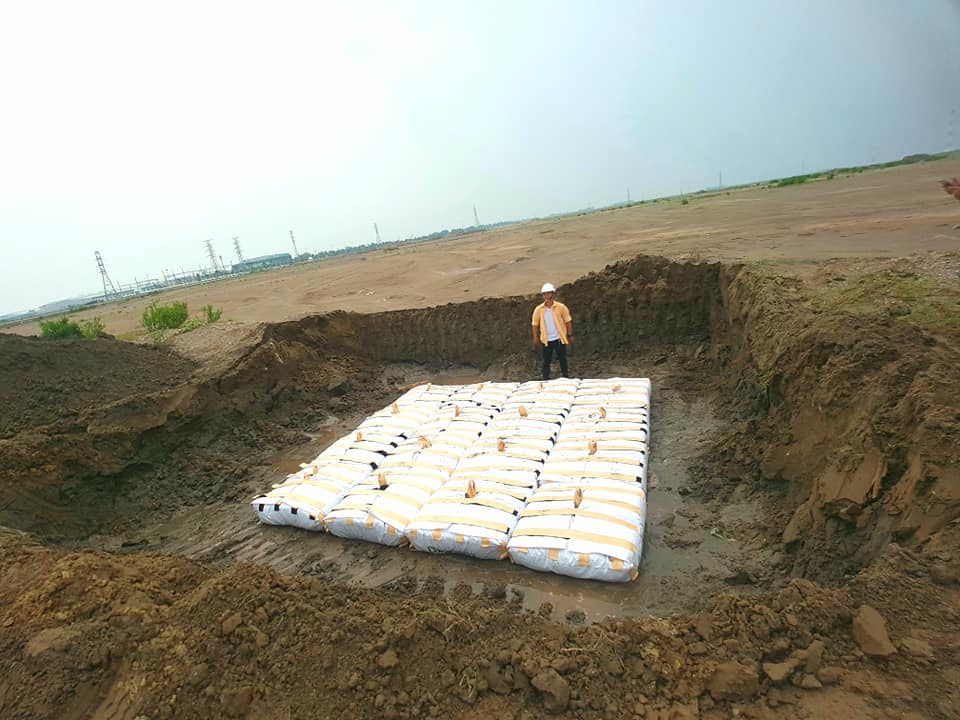 Công nghệ túi đất (D-Box) gia cố nền đất công trình có nhiều ưu điểm vượt trội 