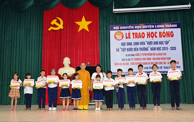 Vedan Việt Nam đã đồng hành cùng Hội Khuyến học huyện Long Thành trong nhiều năm qua