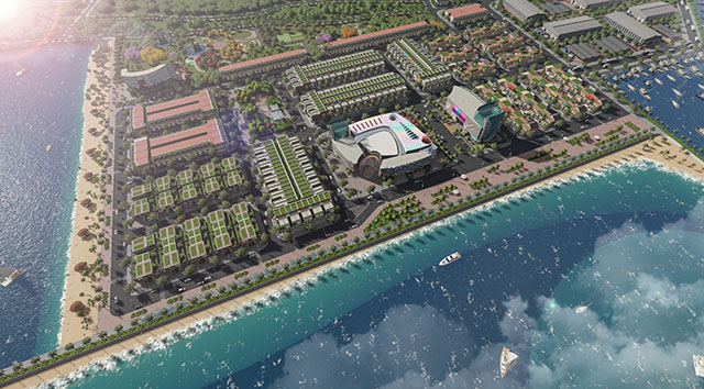 Quy hoạch đầy đủ tiện ích, Queen Pearl Marina Complex giúp chỉnh tranh bộ mặt đô thị và nâng cao đời sống địa phương