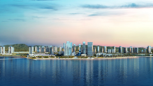 Đại đô thị Halong Marina được xây dựng và phát triển trên tổng quy mô 248ha, trải dài trên 3,8km đường biển, tổng vốn đầu tư hơn 2 tỷ USD