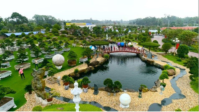 Sân vườn Nhật Bản tại Sông Công