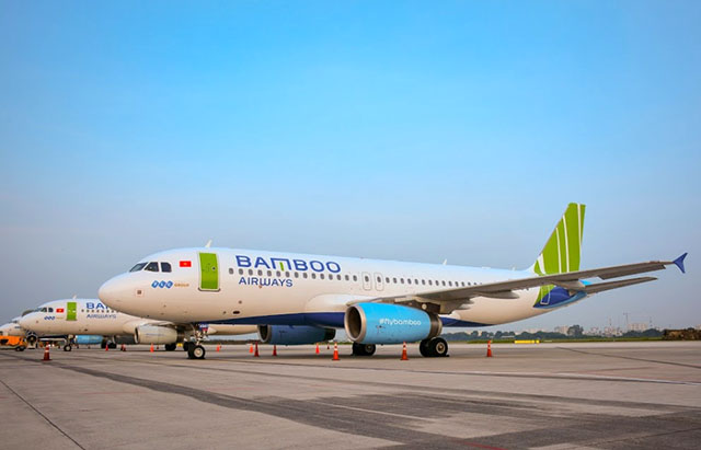 Airbus A321neo của Bamboo Airways với thiết kế thân thiện. Ảnh: Võ Việt Thắng