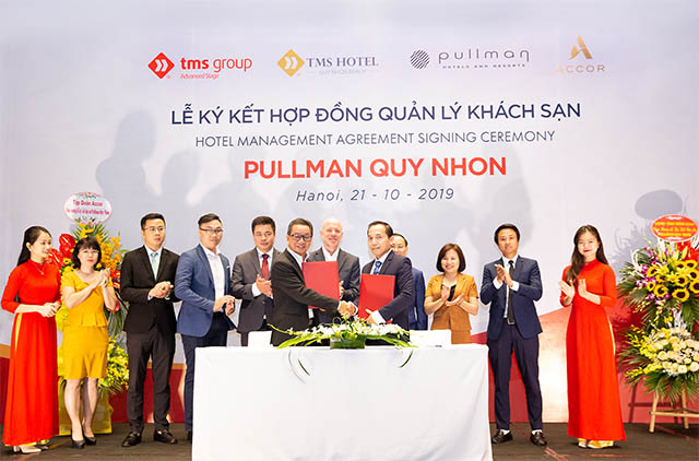 Hợp tác giữa TMS Group và Tập đoàn Accor sẽ góp phần đưa Pullman Quy Nhon trở thành điểm đến hấp dẫn của Bình Định