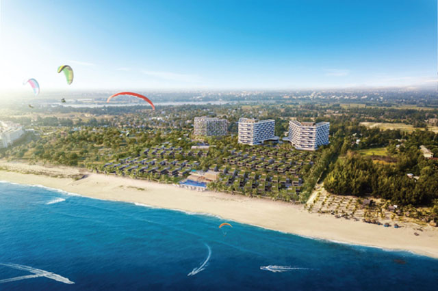 Shantira Beach Resort & Spa toạ lạc mặt tiền biển An Bàng, Hội An
