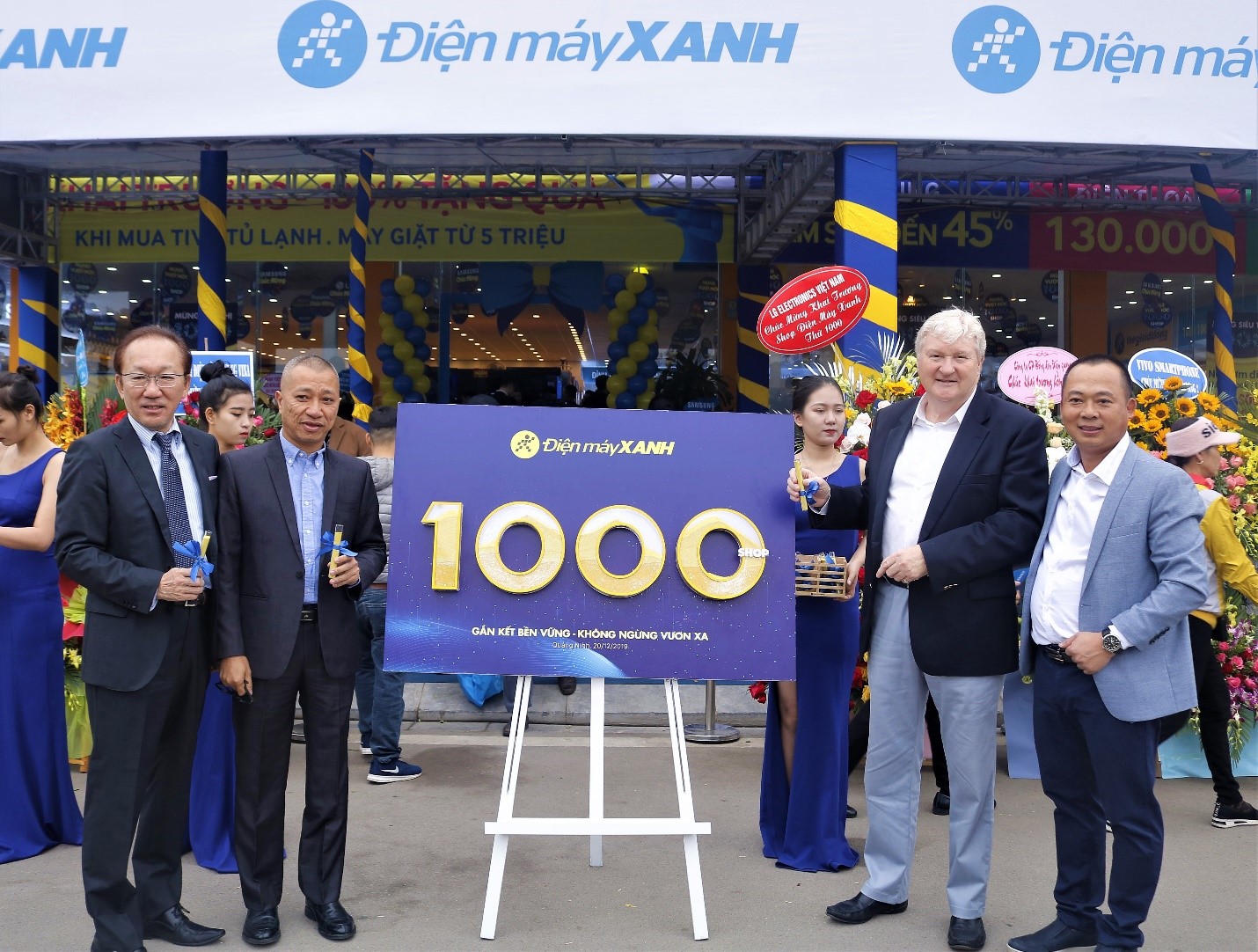 Ngày 20/12 vừa qua, Điện Máy Xanh chính thức khai trương cửa hàng thứ 1000 tại Quảng Ninh
