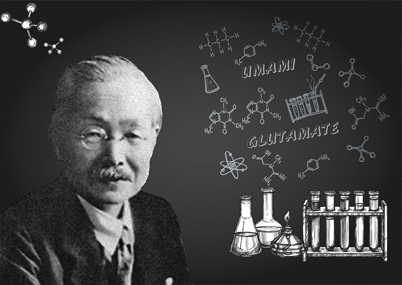 GS.TS Kikunae Ikeda phát hiện và đặt tên cho vị của glutamate là vị umami