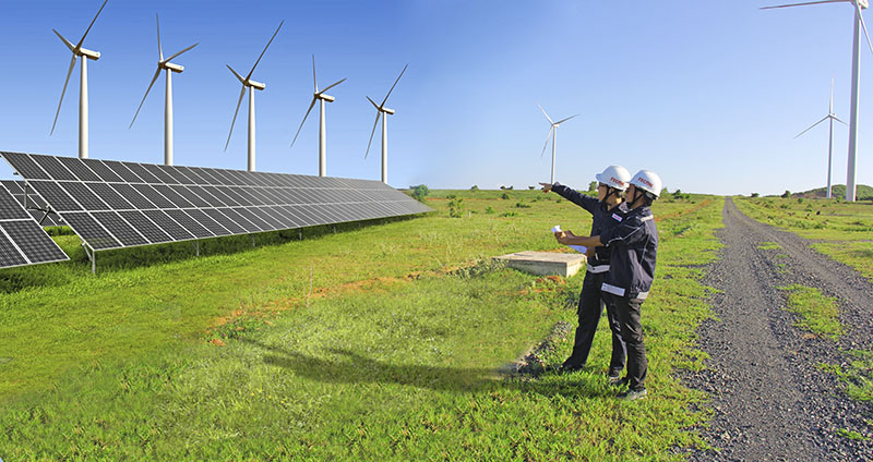 FECON đang đồng hành cùng một trong những tập đoàn năng lượng lớn trên thế giới như ACWA Power đầu tư và phát triển các Dự án điện mặt trời, điện gió tại khu vực Bình Thuận, Quảng Trị, Gia Lai, Đắk Lắk, Bến Tre...