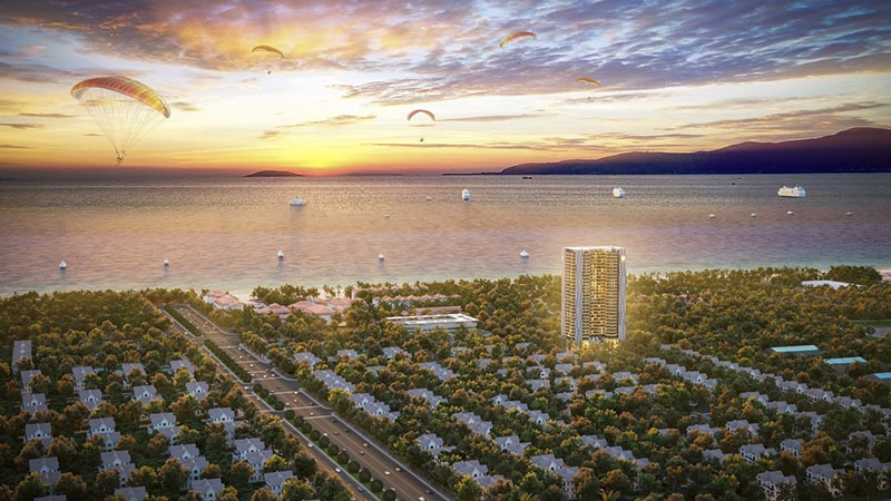 The SANG Residence là Dự án chung cư hiếm hoi trên thị trường sở hữu 80% căn hộ view biển